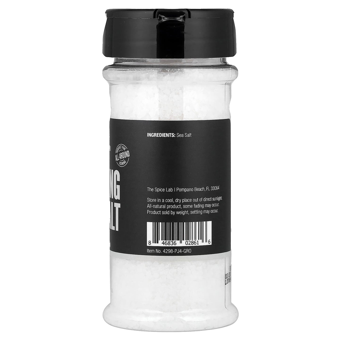 The Spice Lab, Grilling Sea Salt, 8 oz (226 g) - Image 2