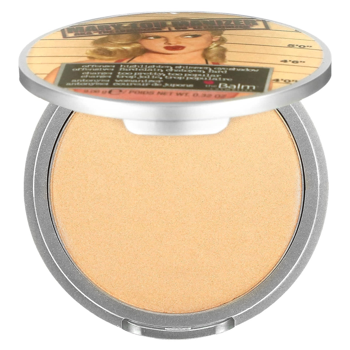 theBalm Cosmetics, Mary-Lou Manizer, Highlighter & Shadow, 0.32 oz (9.06 g) - Image 1