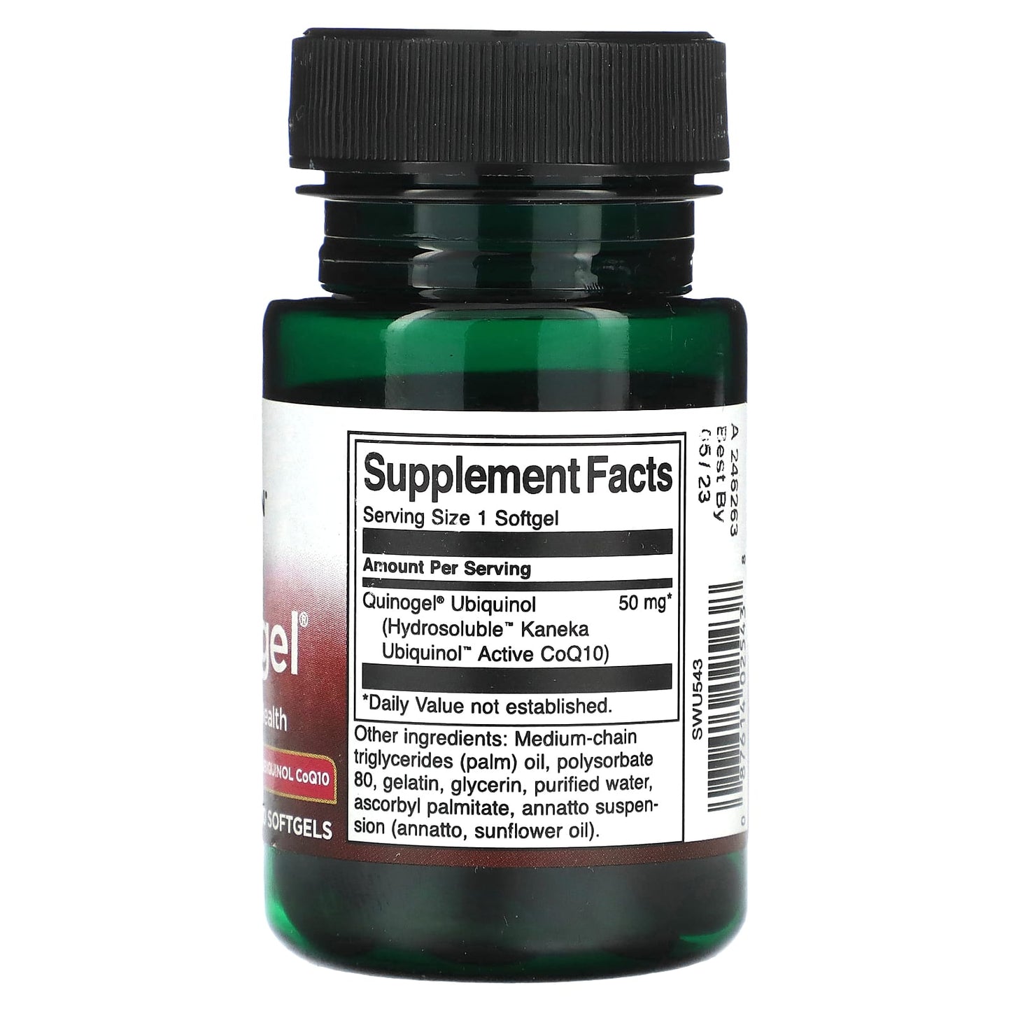 Swanson, Quinogel, 50 mg, 30 Softgel - Image 2