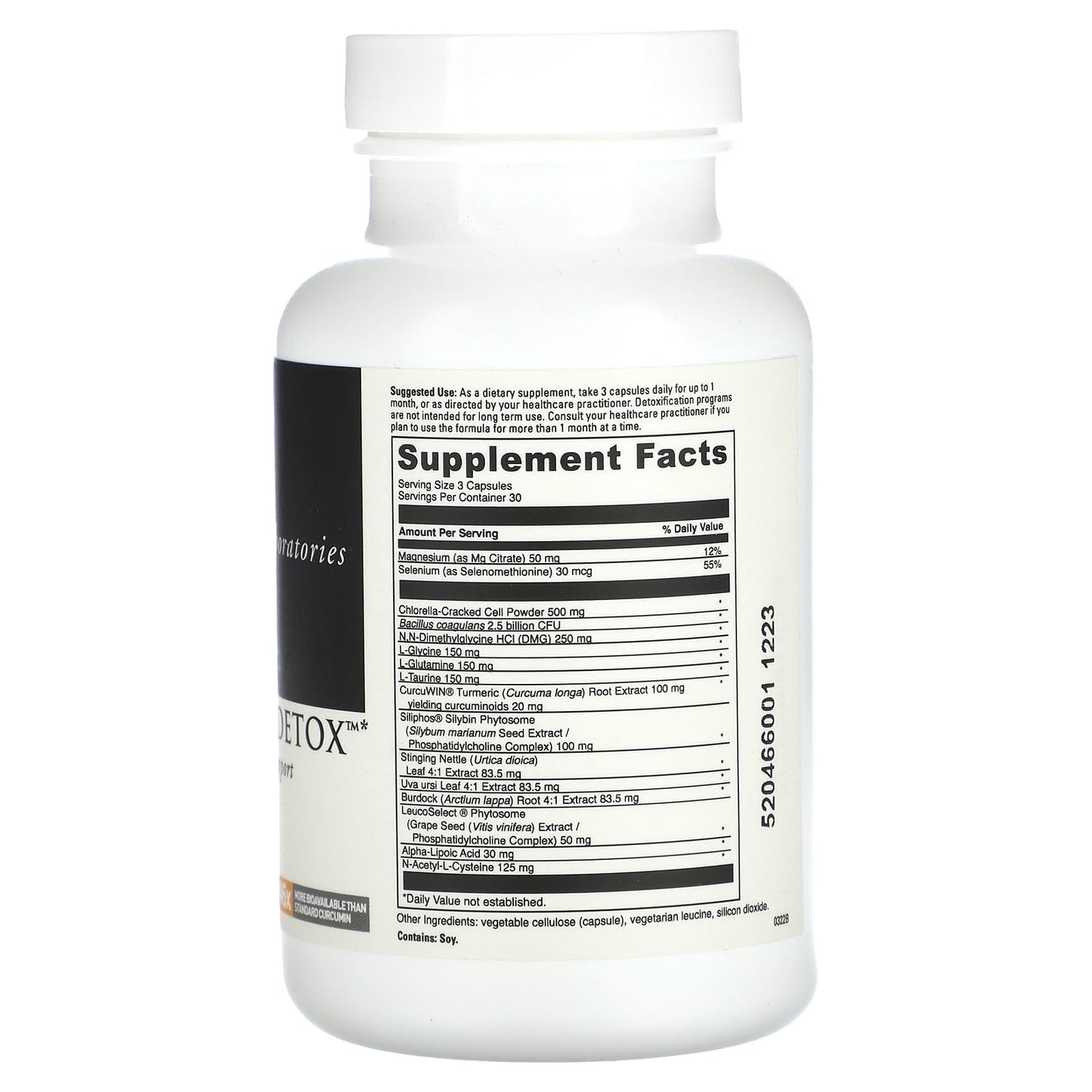 DaVinci Laboratories Multiphase Detox Supplement for Liver, Kidney, and Colon Health - Image 2