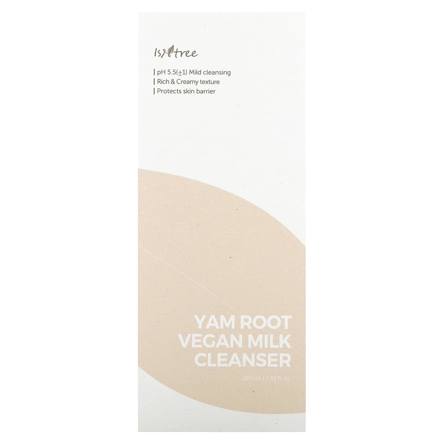 Natural Vegan Milk Cleanser by ISNtree for Softer Skin - Image 2