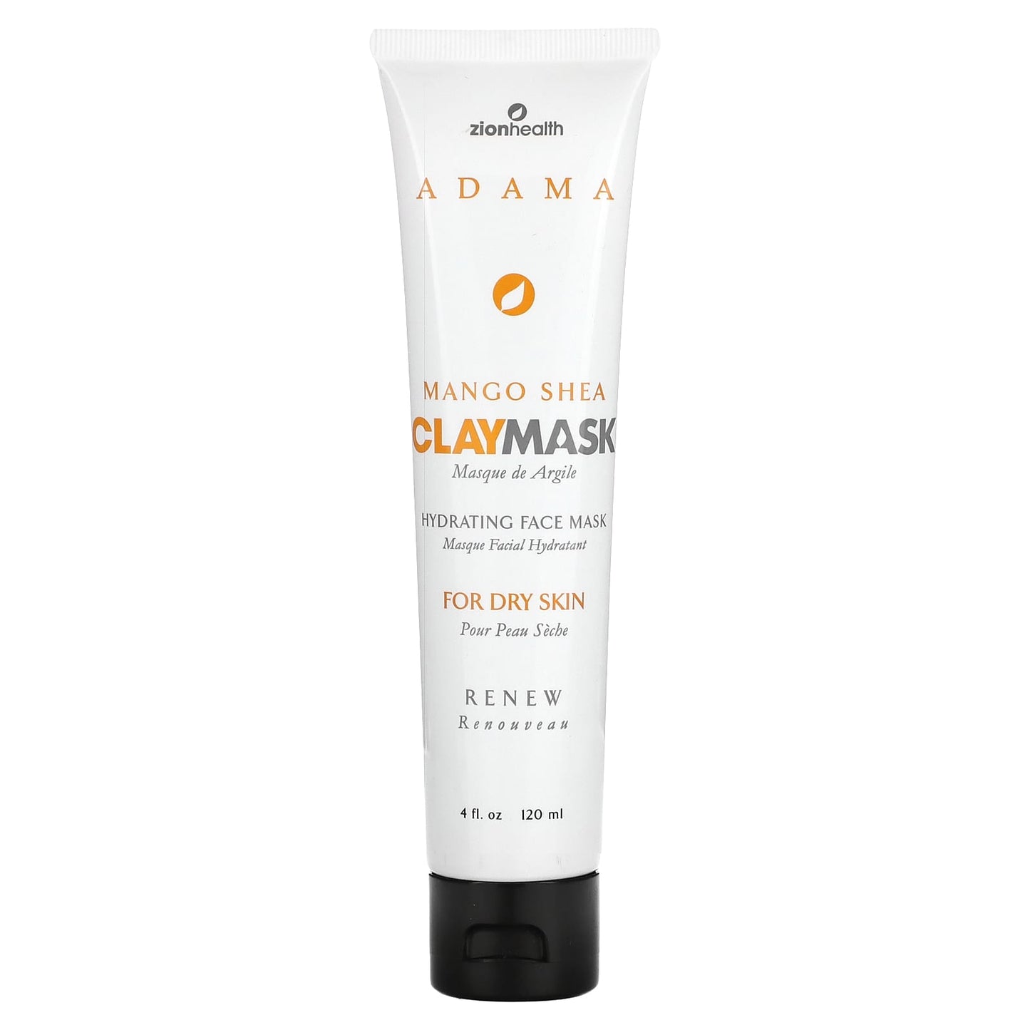 Zion Health, Claymask, Mango Shea, 4 fl oz (120 ml) - Image 1