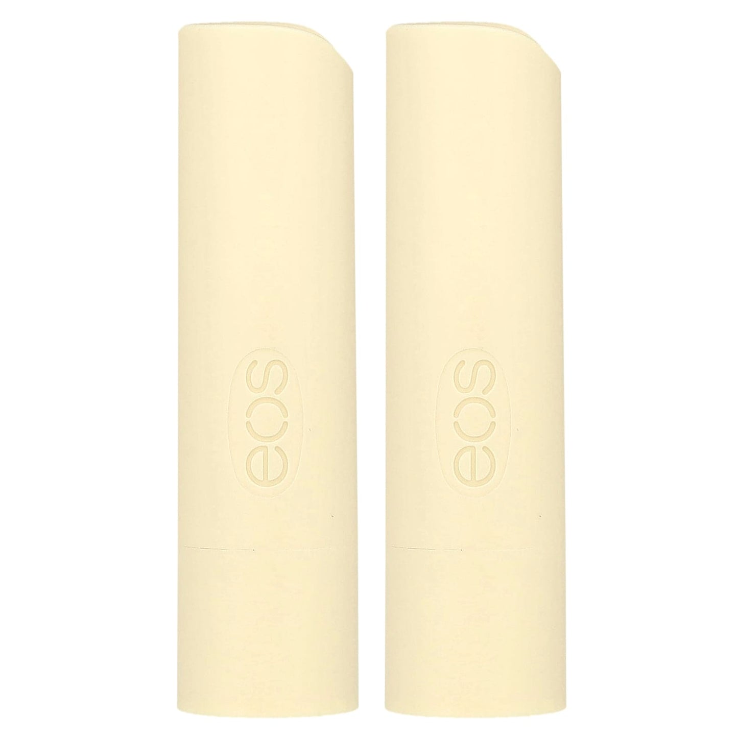 Natural Organic Lip Balm by EOS - Vanilla Bean, 2 Pack, 0.14 oz Each - Image 1