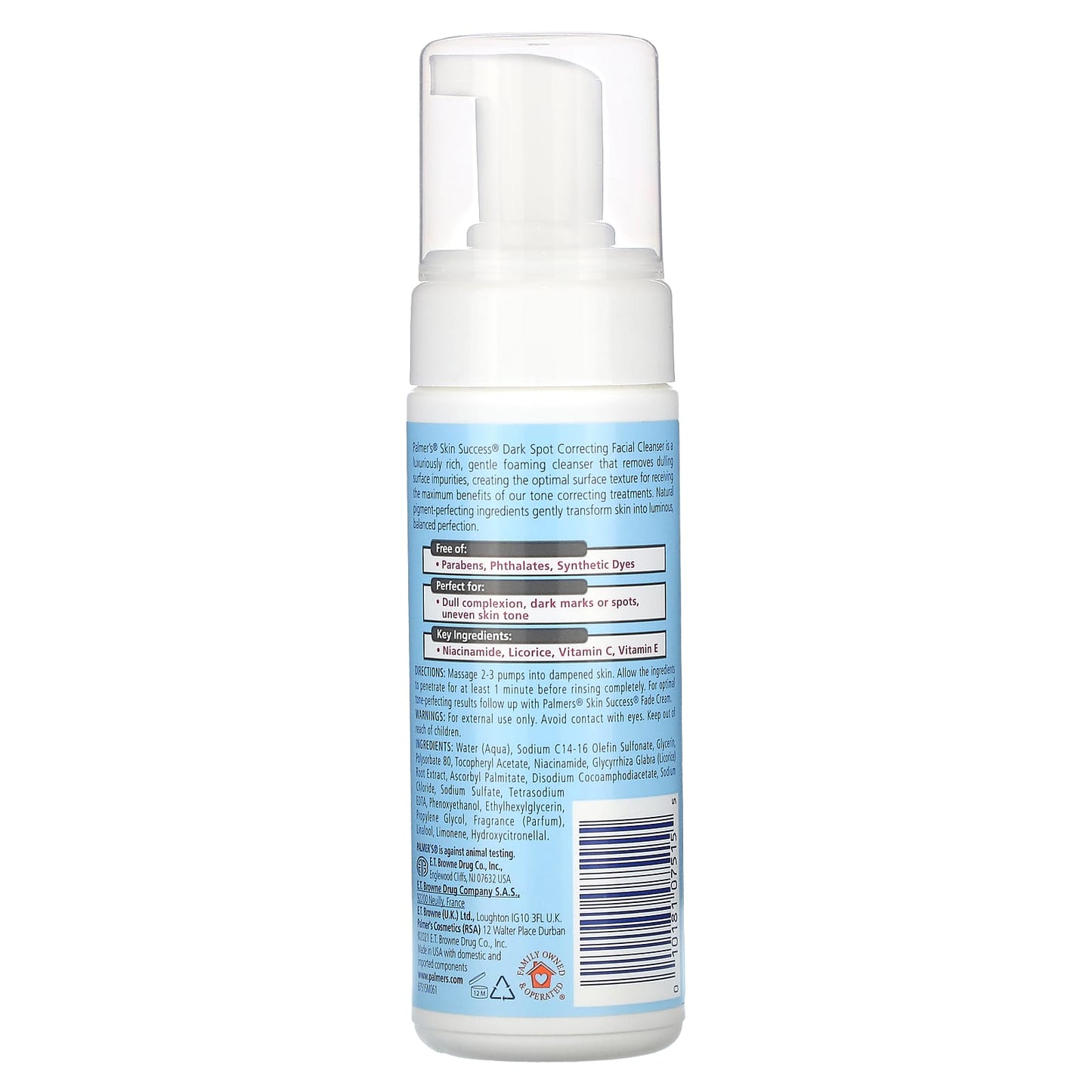 Palmer's, Skin Success® with Vitamin E, Dark Spot Correcting Facial Cleanser, 5 fl oz (150 ml) - Image 2
