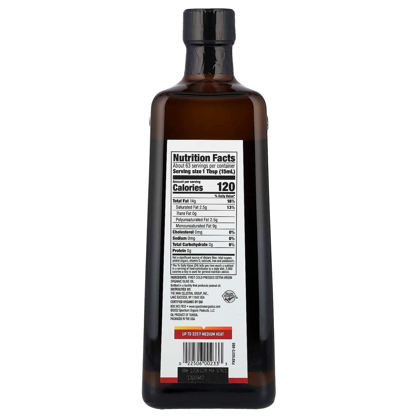 Spectrum Culinary, Organic Extra Virgin Mediterranean Olive Oil, 32 fl oz (946 ml) - Image 2