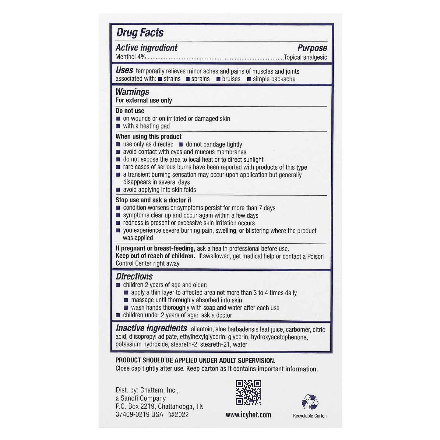 Icy Hot Kids Pain Relief Roll-On, Ages 2+, 1.5 fl oz - Image 2