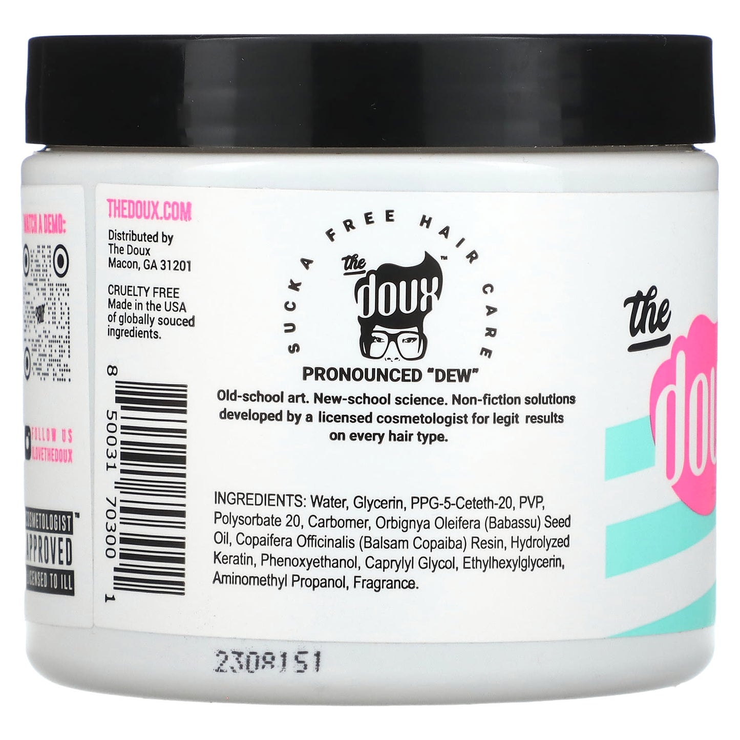 The Doux, Big Poppa, Defining Gel, 16 oz (454 g) - Image 2