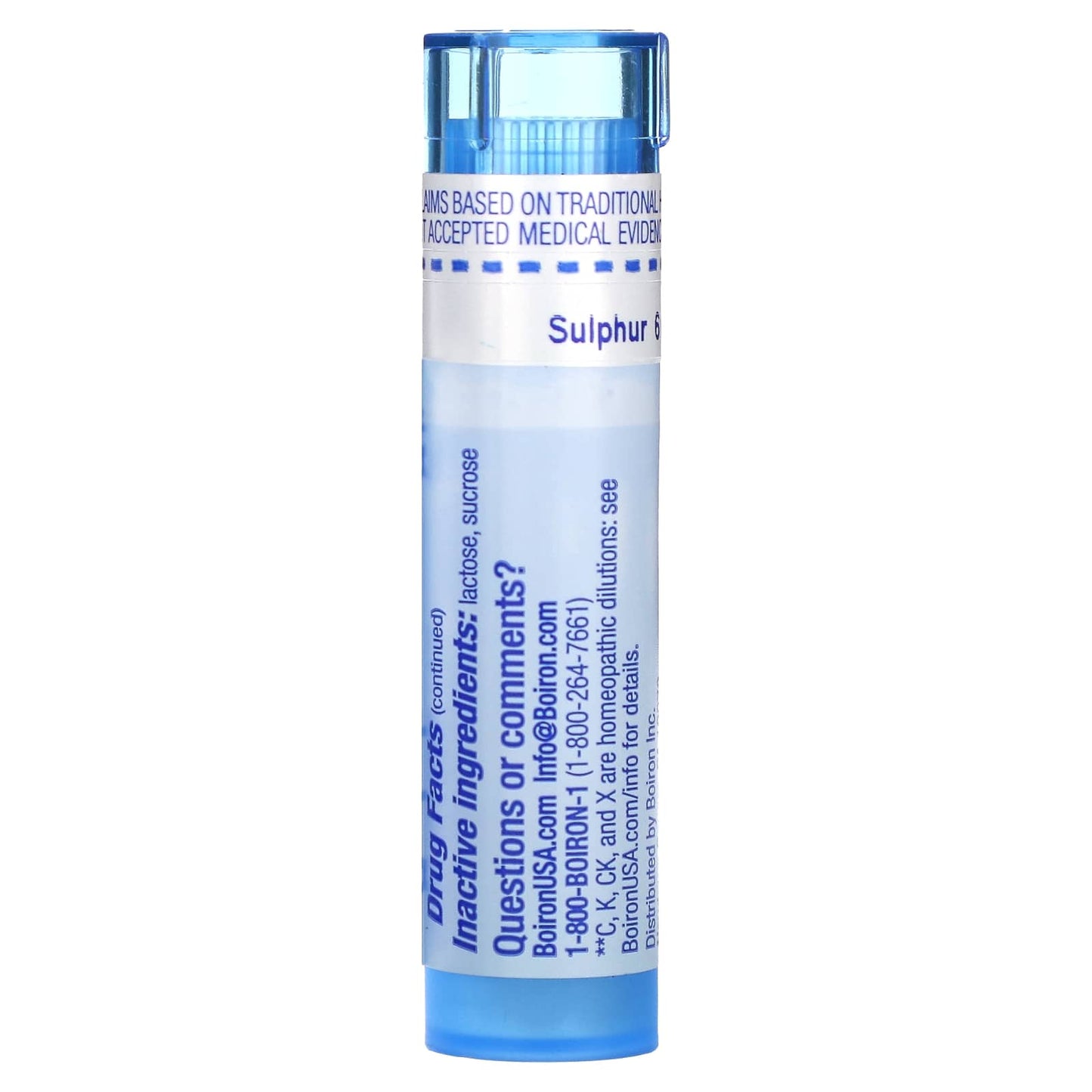 Boiron Sulphur 6C for Skin Rash Relief - Homeopathic Medicine - Image 2