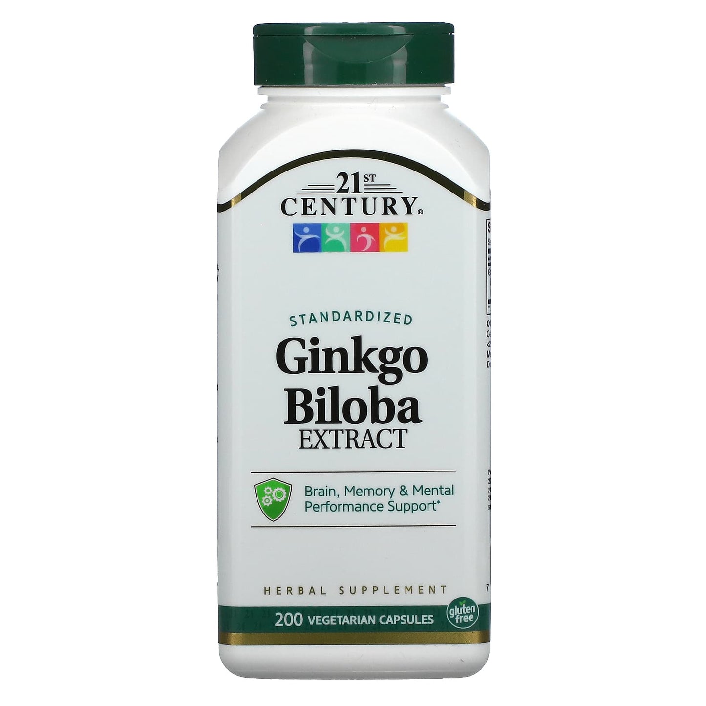 Ginkgo Biloba Brain Support Supplement 60mg x 200 Capsules - Image 1