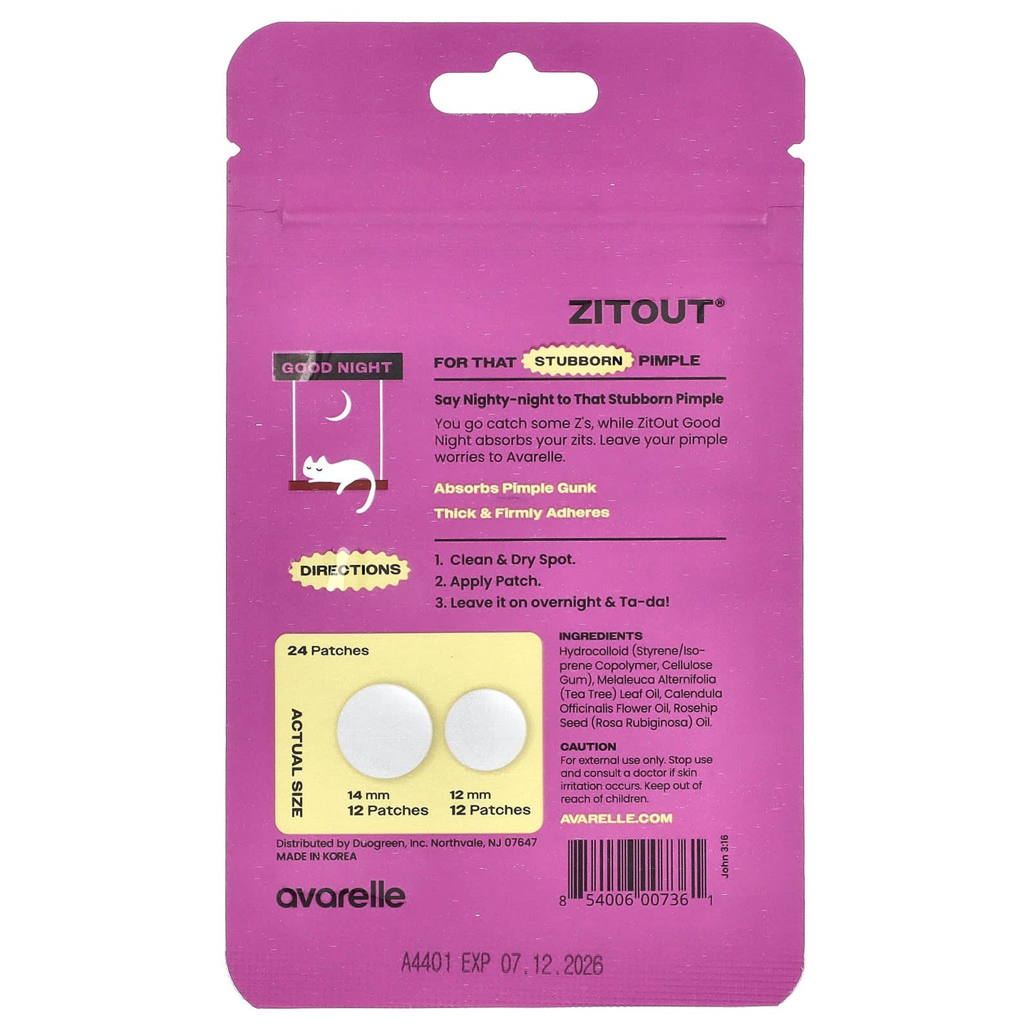 Say Goodbye to Pimples with Avarelle's Good Night Patches - Image 2