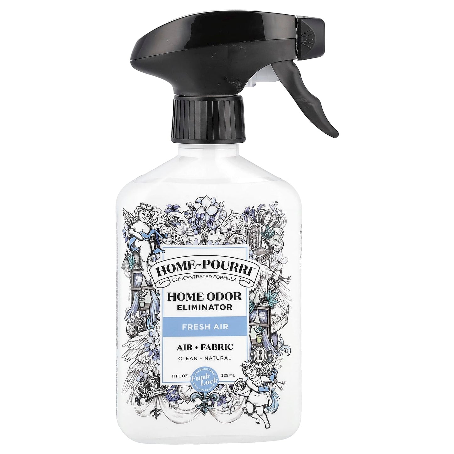 Poo-Pourri, Home-Pourri™ Air + Fabric, Home Odor Eliminator, Fresh Air, 11 fl oz (325 ml) - Image 1