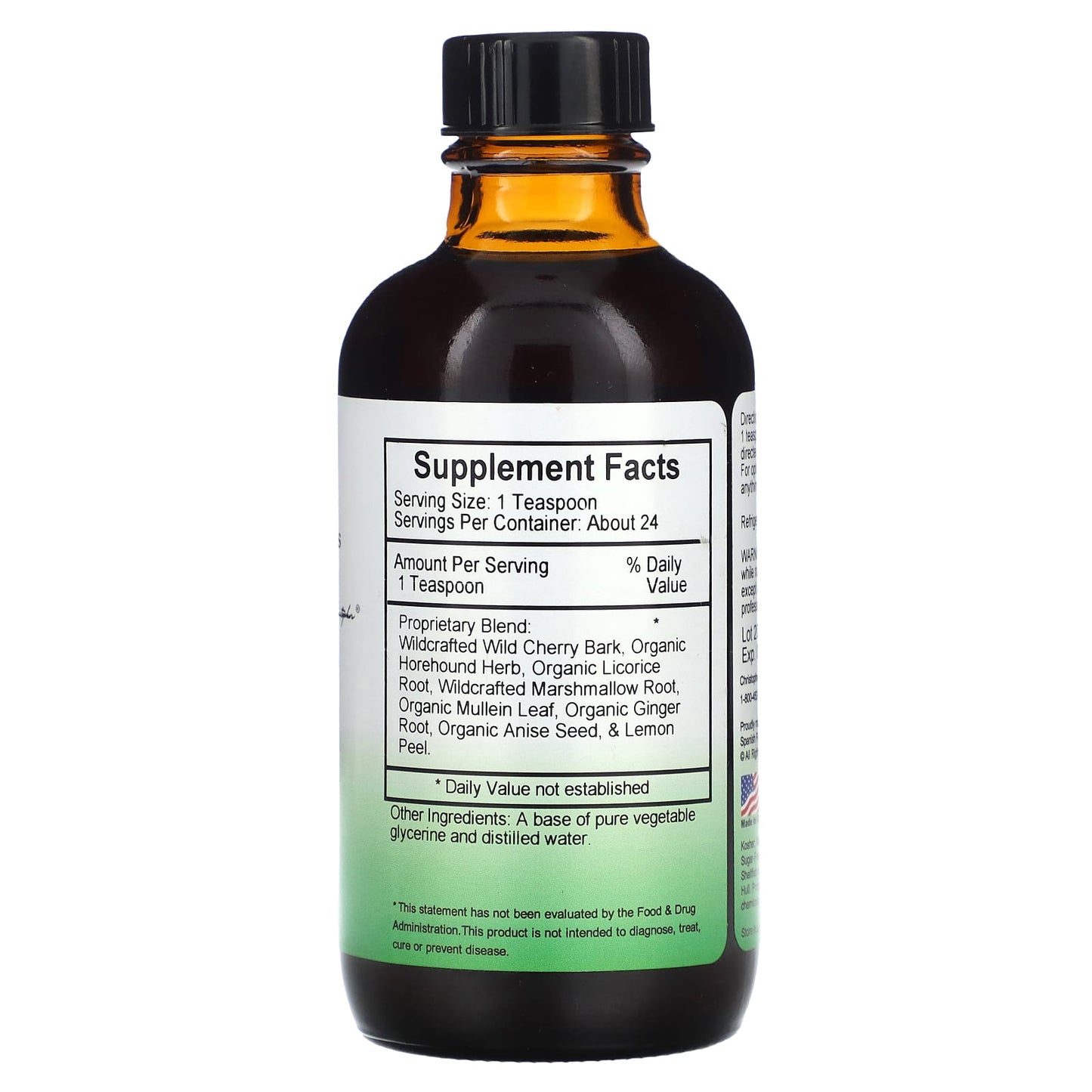 Christopher's Herbal Throat Syrup - Soothe Your Throat Naturally - Image 2