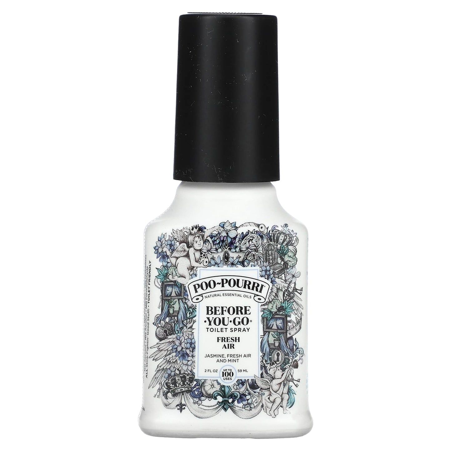 Poo-Pourri, Before-You-Go® Toilet Sprays, Fresh Air, 2 fl oz (59 ml) - Image 1