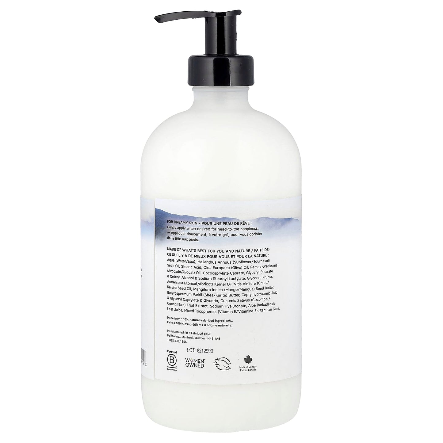 The Unscented Company, Lotion, Hands + Body, Fragrance Free, 16.9 fl oz (500 ml) - Image 2