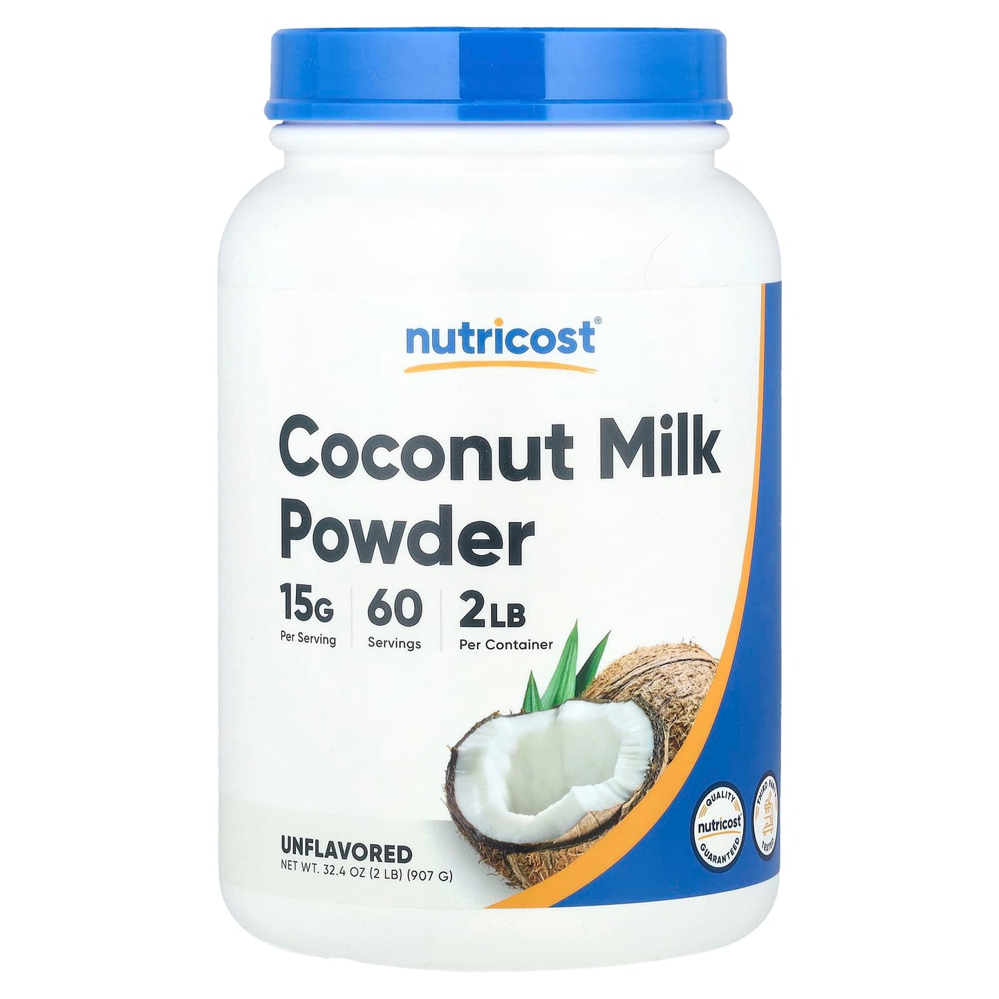 Nutricost, Coconut Milk Powder, Unflavored, 32.4 oz (907 g) - Image 1