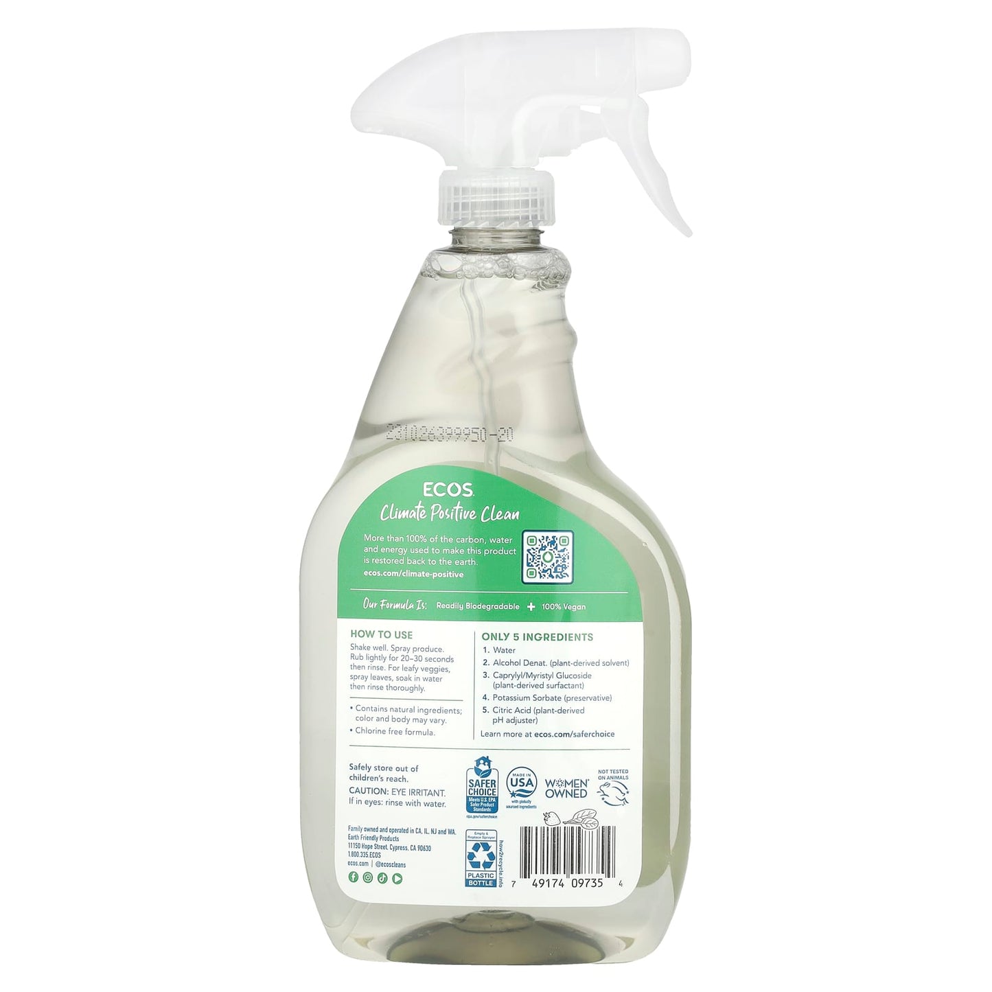 Eco-Friendly Fruit & Veggie Wash | Plant-Powered Cleaning - Image 2