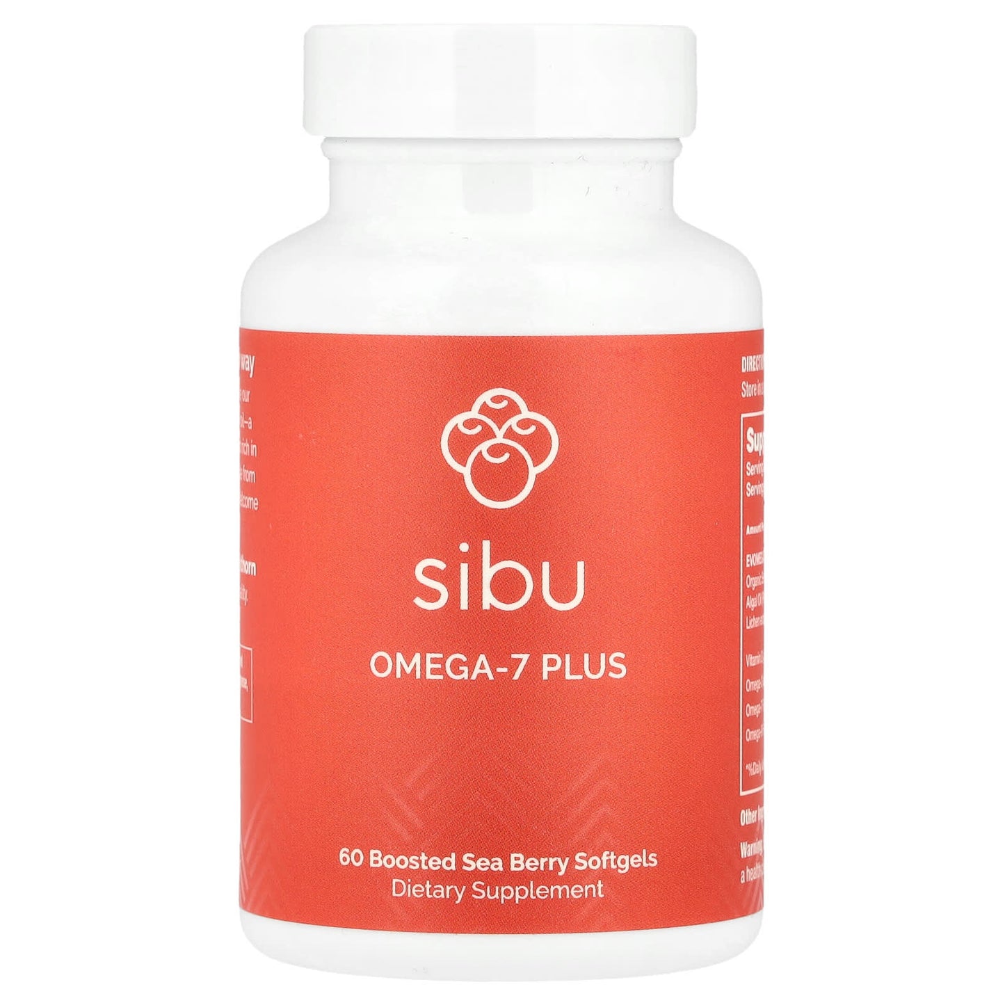 Sibu Beauty, Omega-7 Plus, 60 Softgels - Image 1