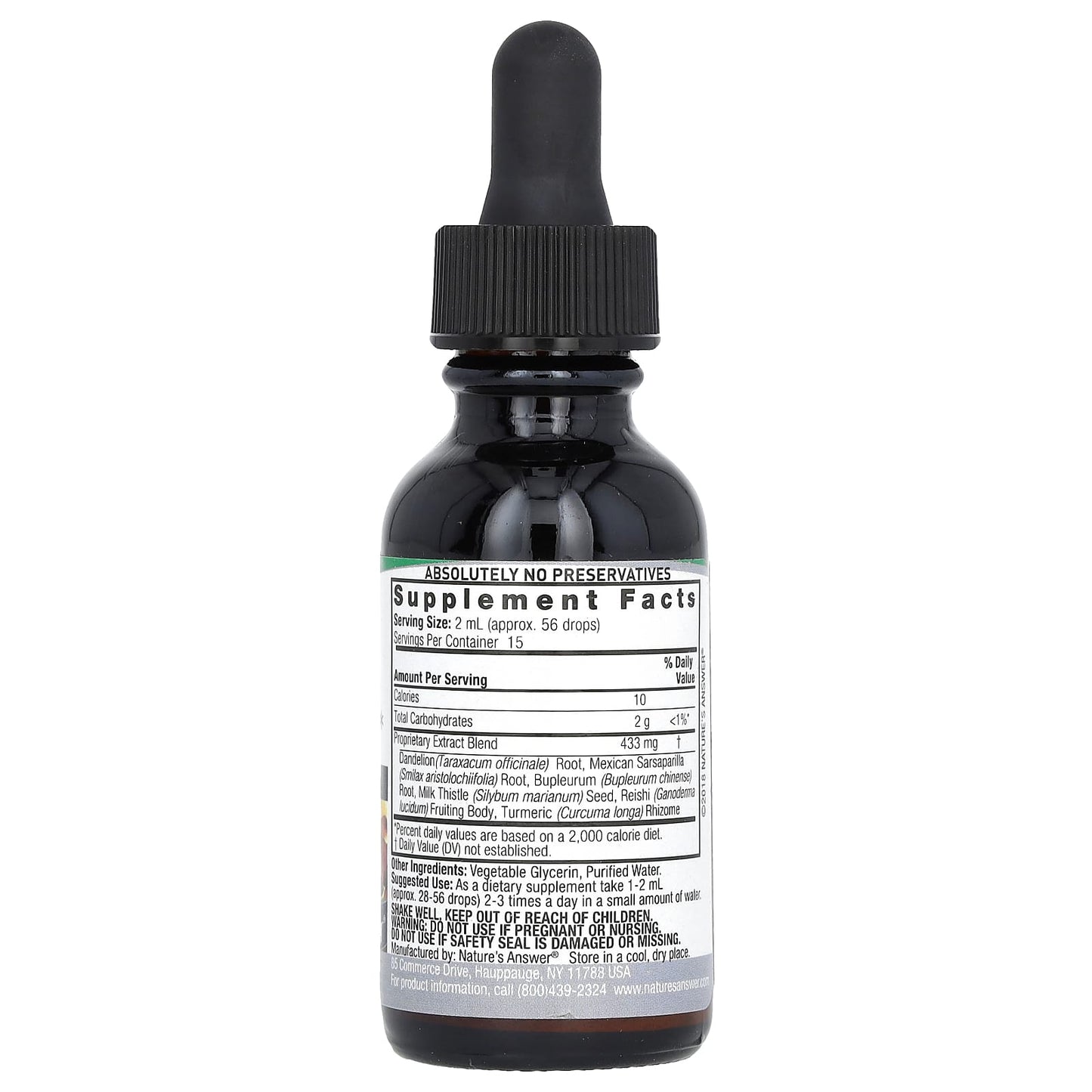 Nature's Answer, Liver Tone, Alcohol-Free, 2,000 mg, 1 fl oz (30 ml)