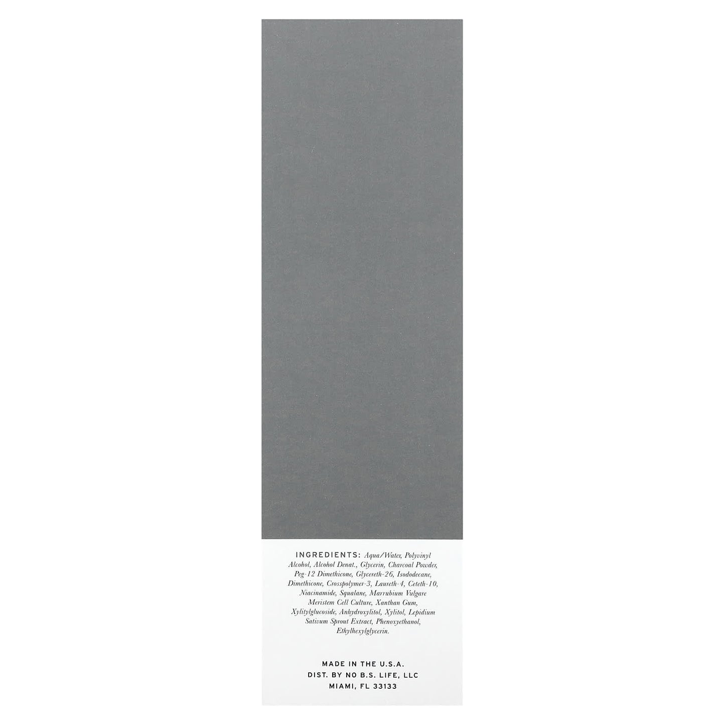 No BS Skincare, Charcoal Detox Peel-Off Beauty Mask, 3 fl oz (90 ml) - Image 2