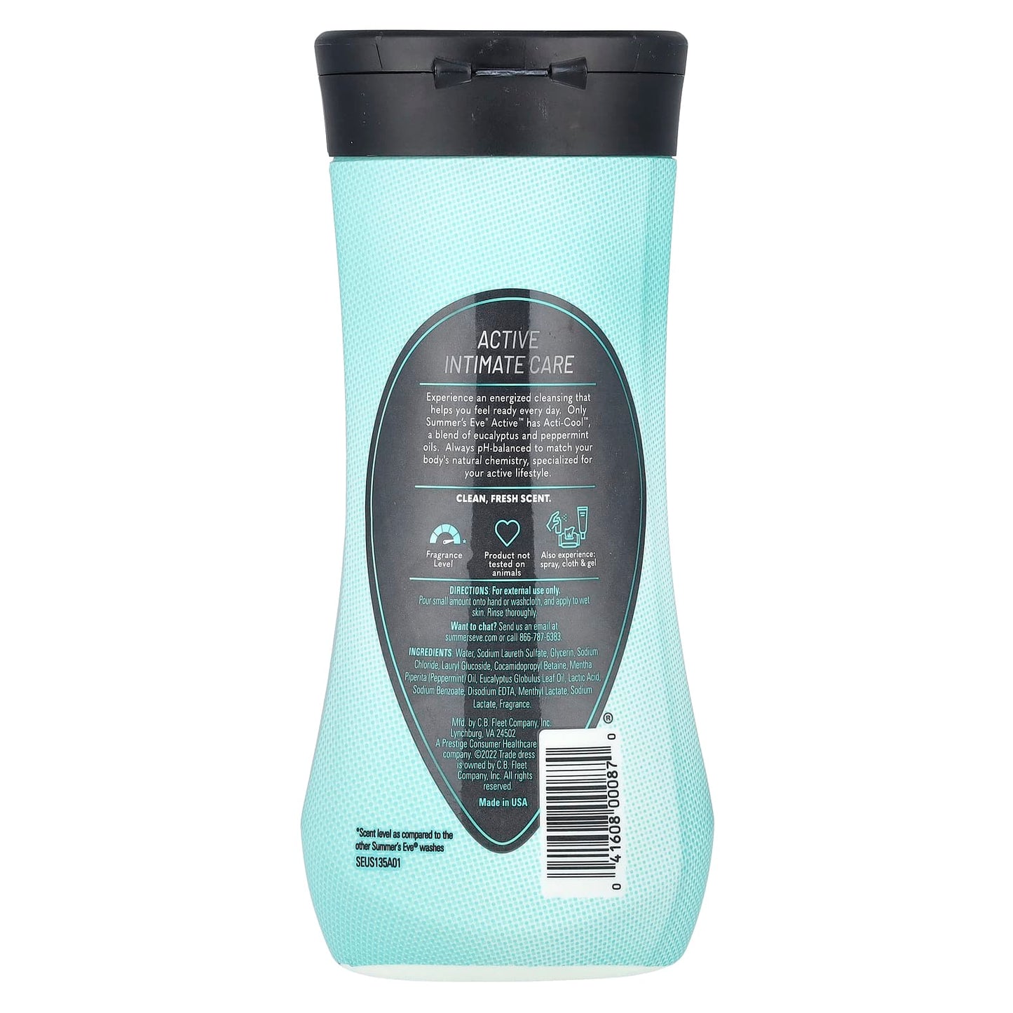 Summer's Eve, 5 In 1™ Daily Performance Wash, Active™, 12 fl oz (354 ml) - Image 2
