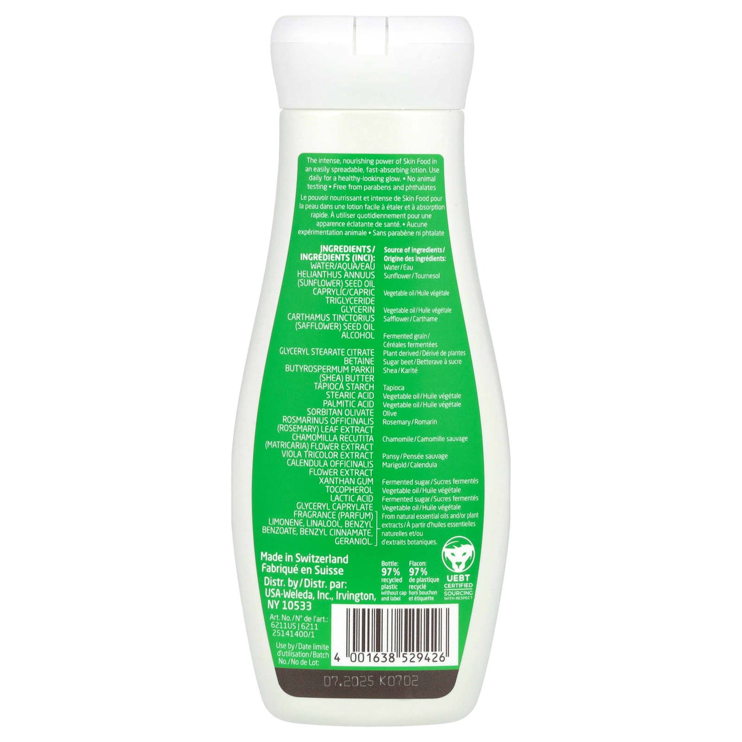 Weleda, Skin Food, Nourishing Body Lotion, 6.8 fl oz (200 ml) - Image 2