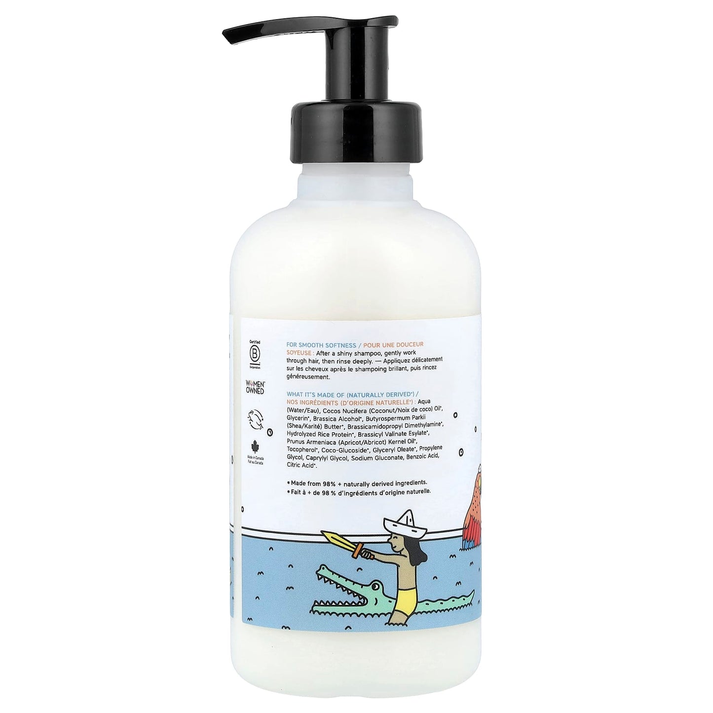 The Unscented Company, Kids, Smooth Conditioner , 8.28 fl oz (245 ml) - Image 2