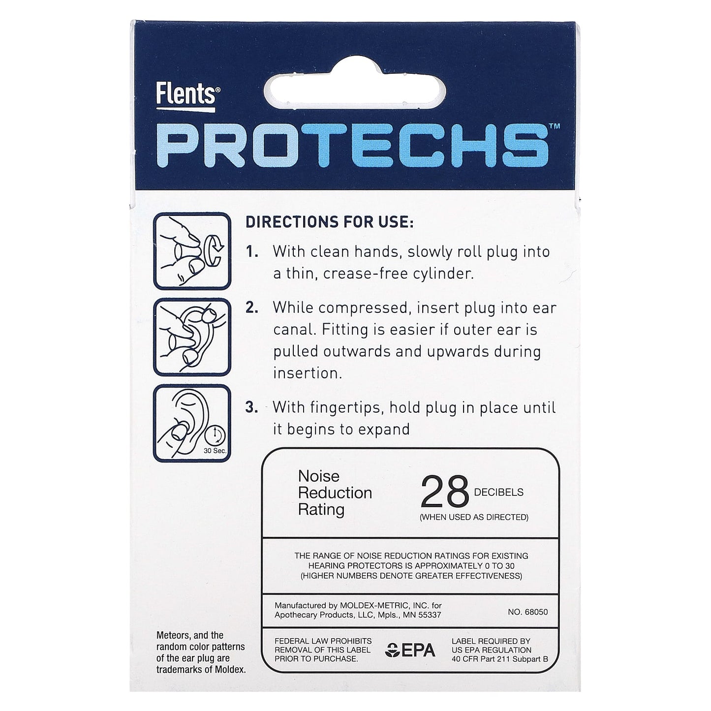 "Flents Foam Ear Plugs for Sleeping, 10 Pairs - Comfortable Noise Reduction" - Image 2