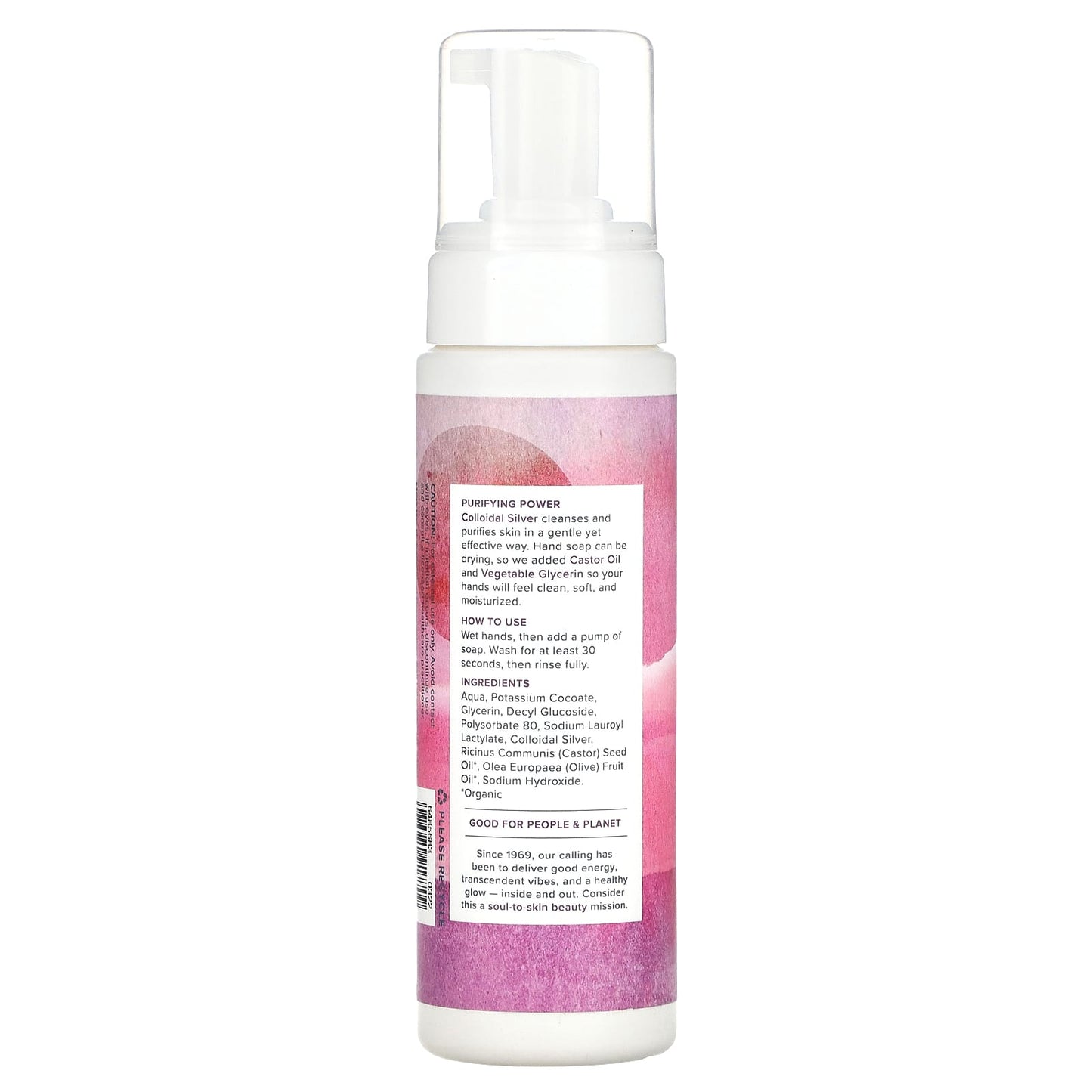 Colloidal Silver Foaming Hand Soap for Clean and Moisturized Skin - Image 2