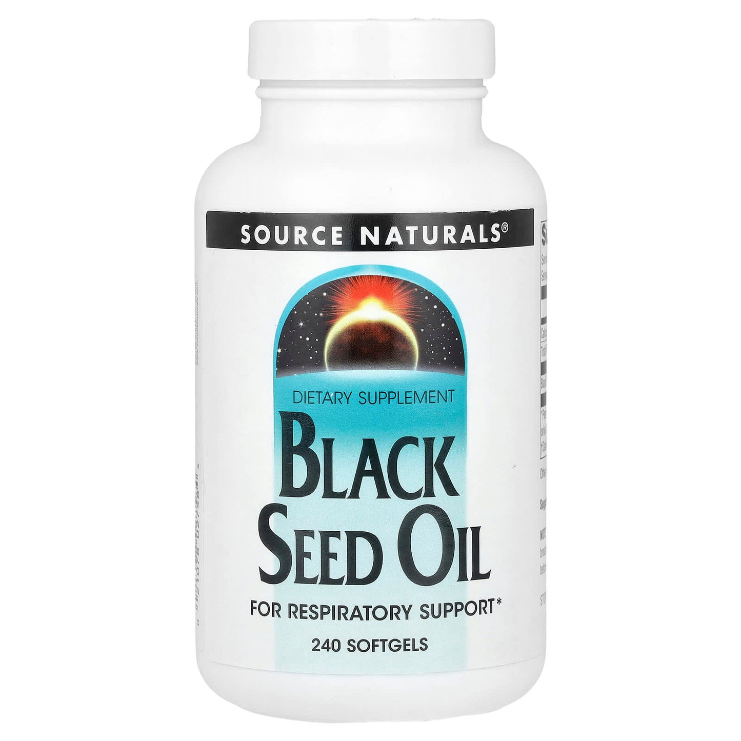Source Naturals, Black Seed Oil, 240 Softgels - Image 1