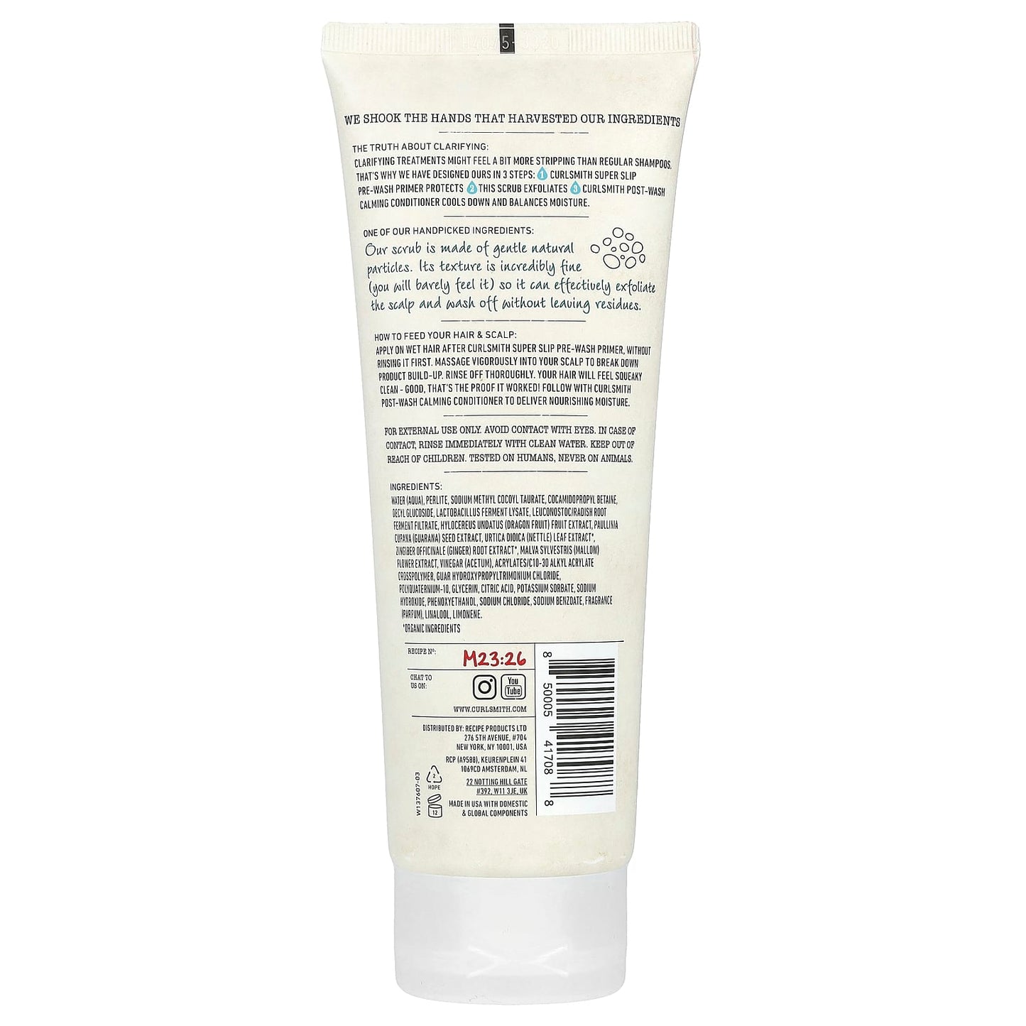 Curlsmith Clarifying Detox Shampoo for All Hair Types | 8 fl oz - Image 2