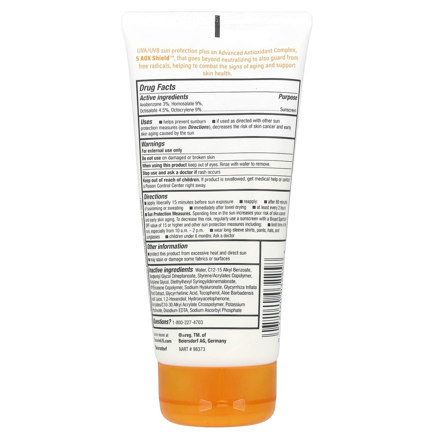 Eucerin Advanced Hydration Lightweight Sunscreen Lotion SPF 50 Fragrance Free - Image 2