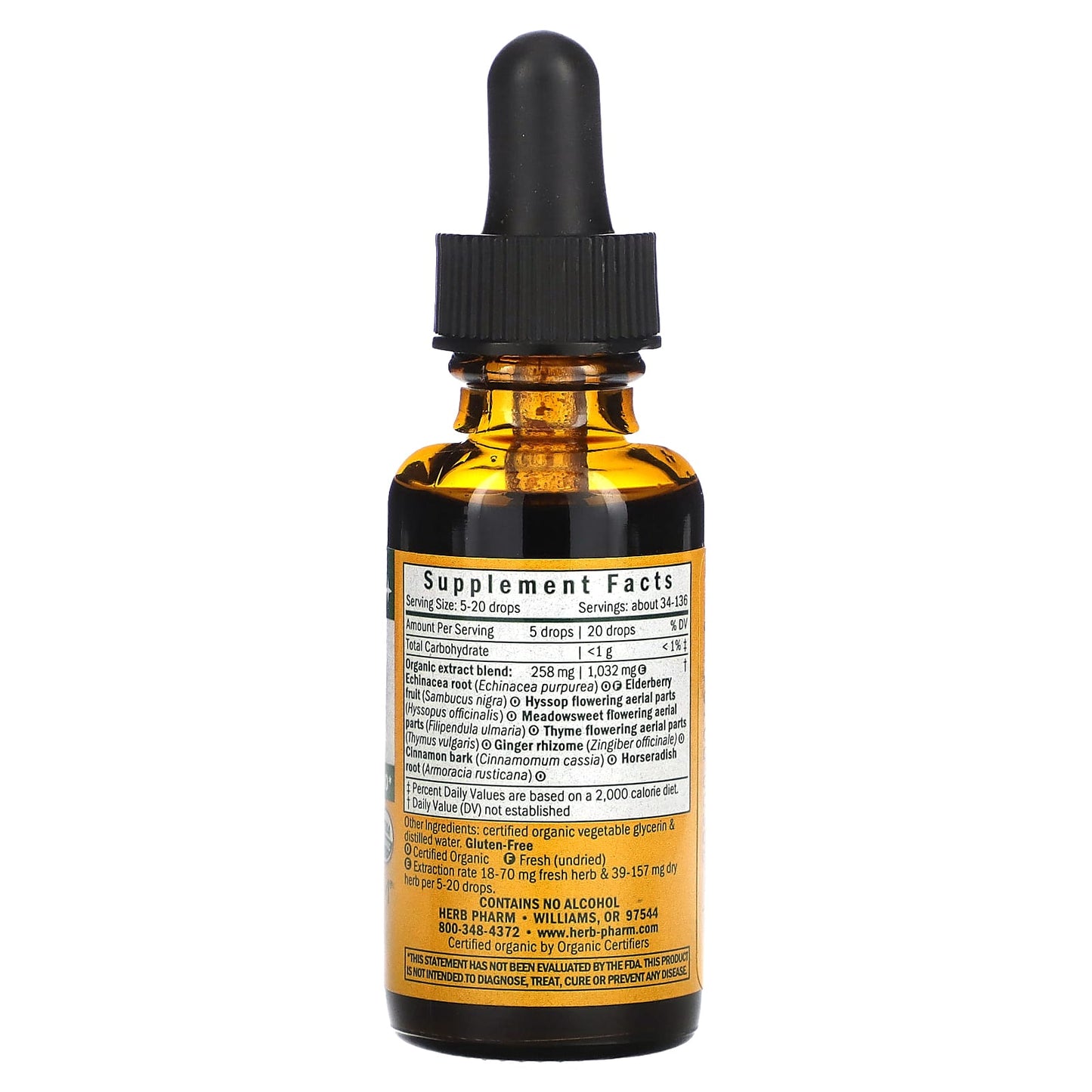Boost Kids' Immunity with Herb Pharm's USDA Organic Immune Avenger - Image 2