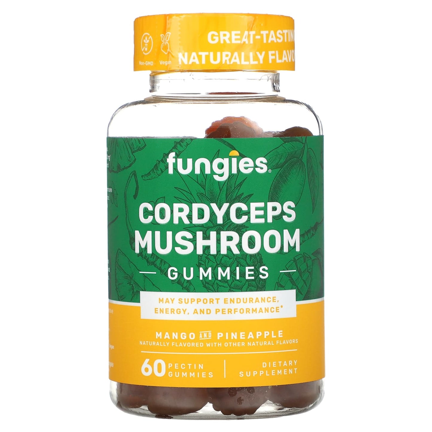 Cordyceps Mushroom Gummies by Fungies - Boost Energy & Endurance - Image 1