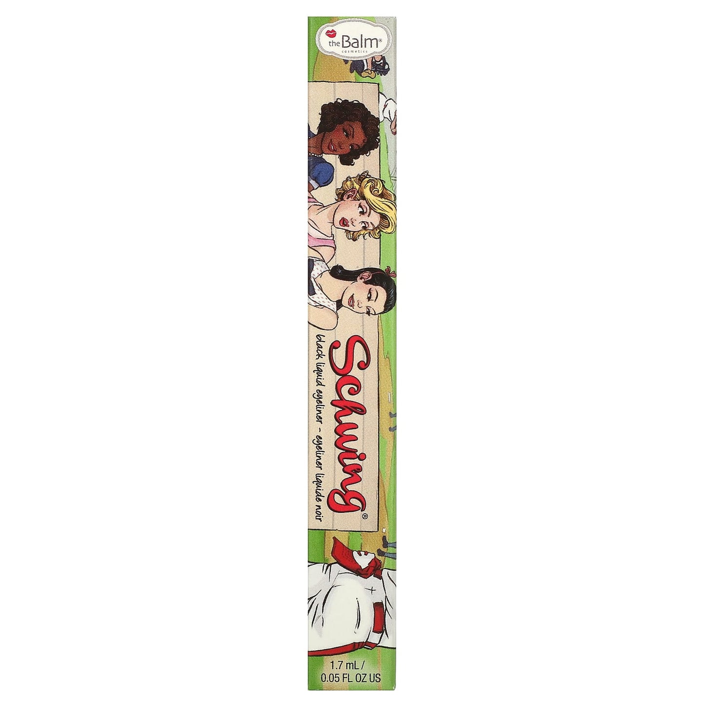 theBalm Cosmetics, Schwing, Liquid Eyeliner, Black, 0.05 fl oz (1.7 ml) - Image 2