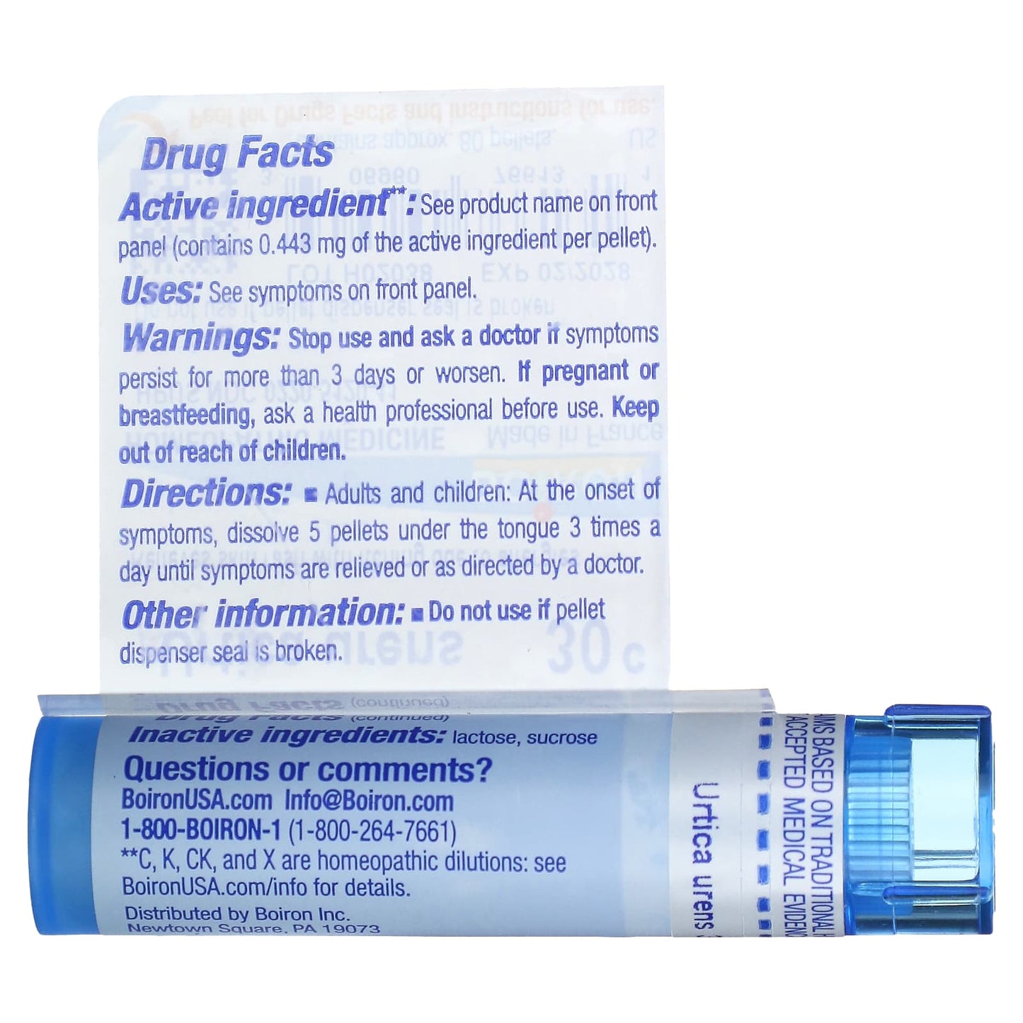 Boiron Urtica Urens 30C: Effective Homeopathic Relief for Skin Rashes - Image 2
