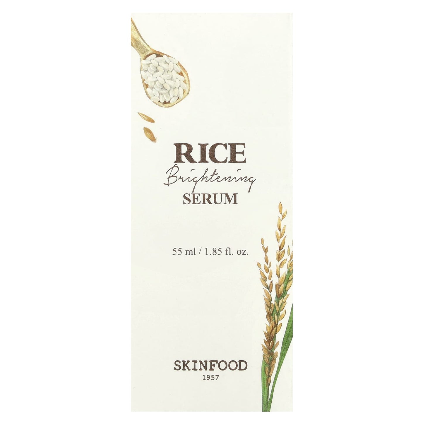 SKINFOOD, Rice Brightening Serum, 1.85 fl oz (55 ml) - Image 2