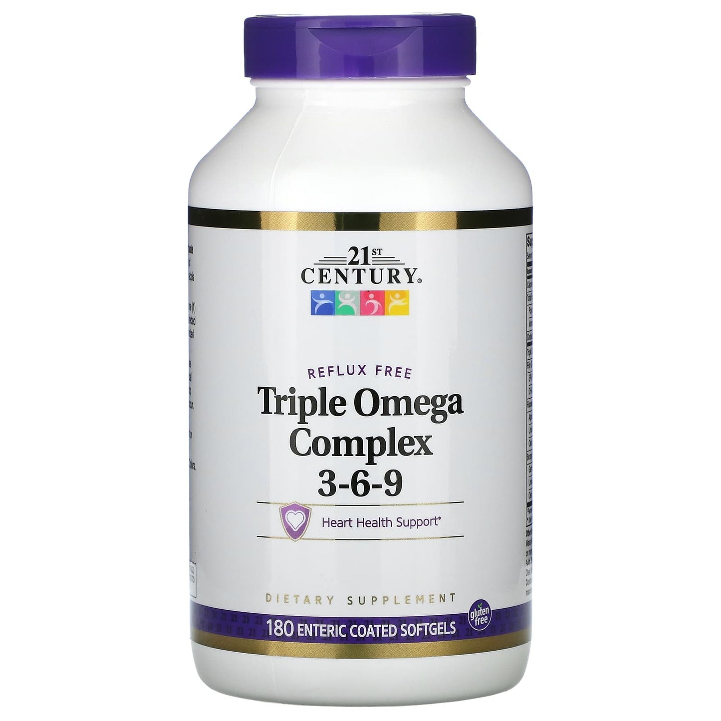 Triple Omega Complex 3-6-9 Heart Health Dietary Supplement - Image 1