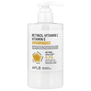 APLB Retinol Vitamin C Body Lotion, 10.14 fl oz (300 ml) - Moisturizing & Bright