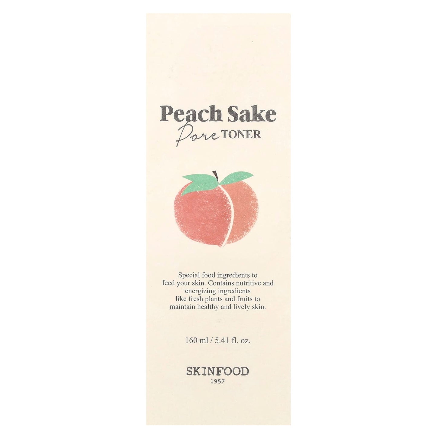 SKINFOOD, Peach Sake Pore Toner, 5.41 fl oz (160 ml) - Image 2