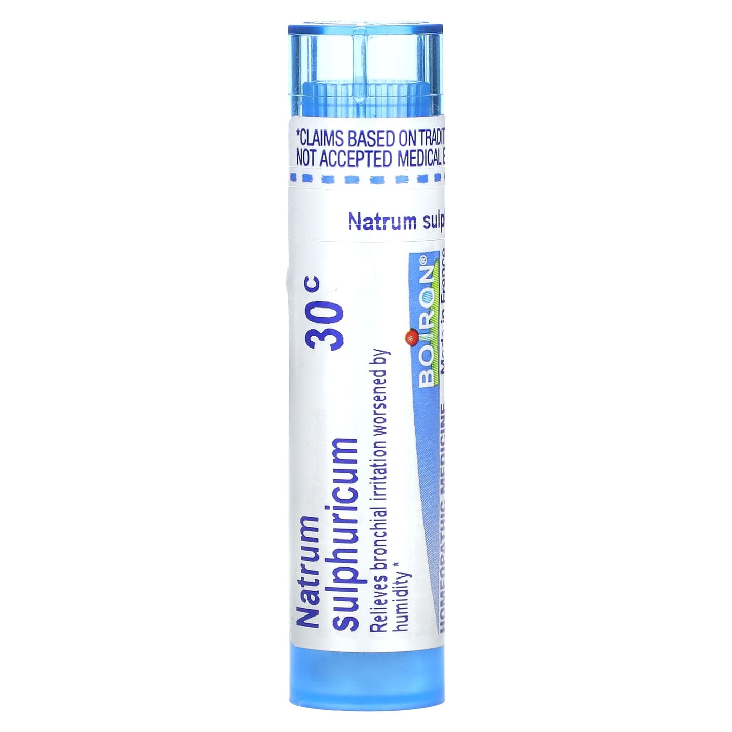 Boiron Natrum Sulphuricum 30C Pellets for Cough Relief and Bronchial Irritation - Image 1