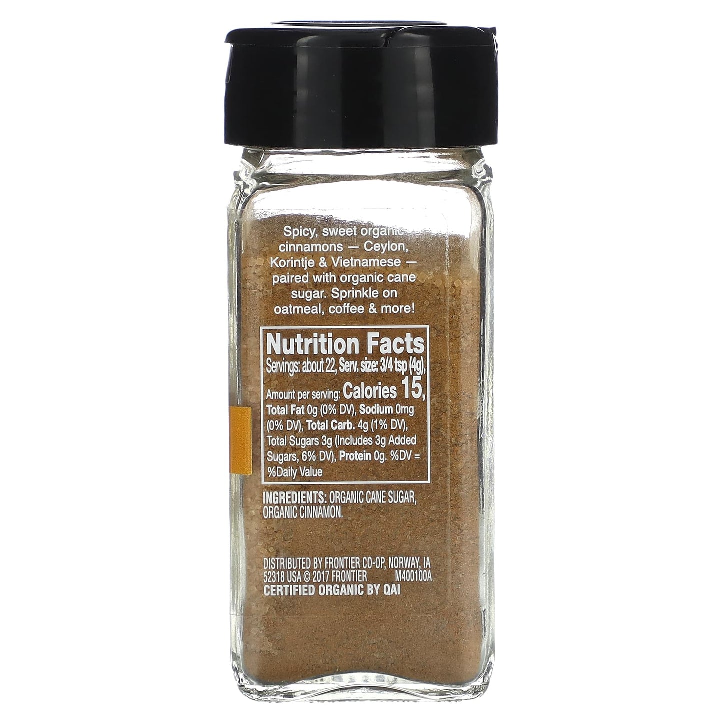 Simply Organic, Spice Right Everyday Blends, Cinnamon Sugar Trio, 3.1 oz (87 g) - Image 2