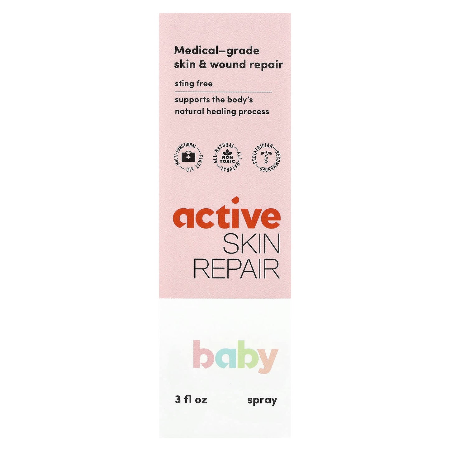 Active Skin Repair Spray for Baby & Minor Skin Irritations, 3 fl oz - Image 2