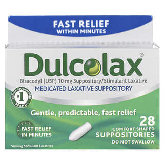 Fast & Effective Constipation Relief with Dulcolax Laxative Suppositories