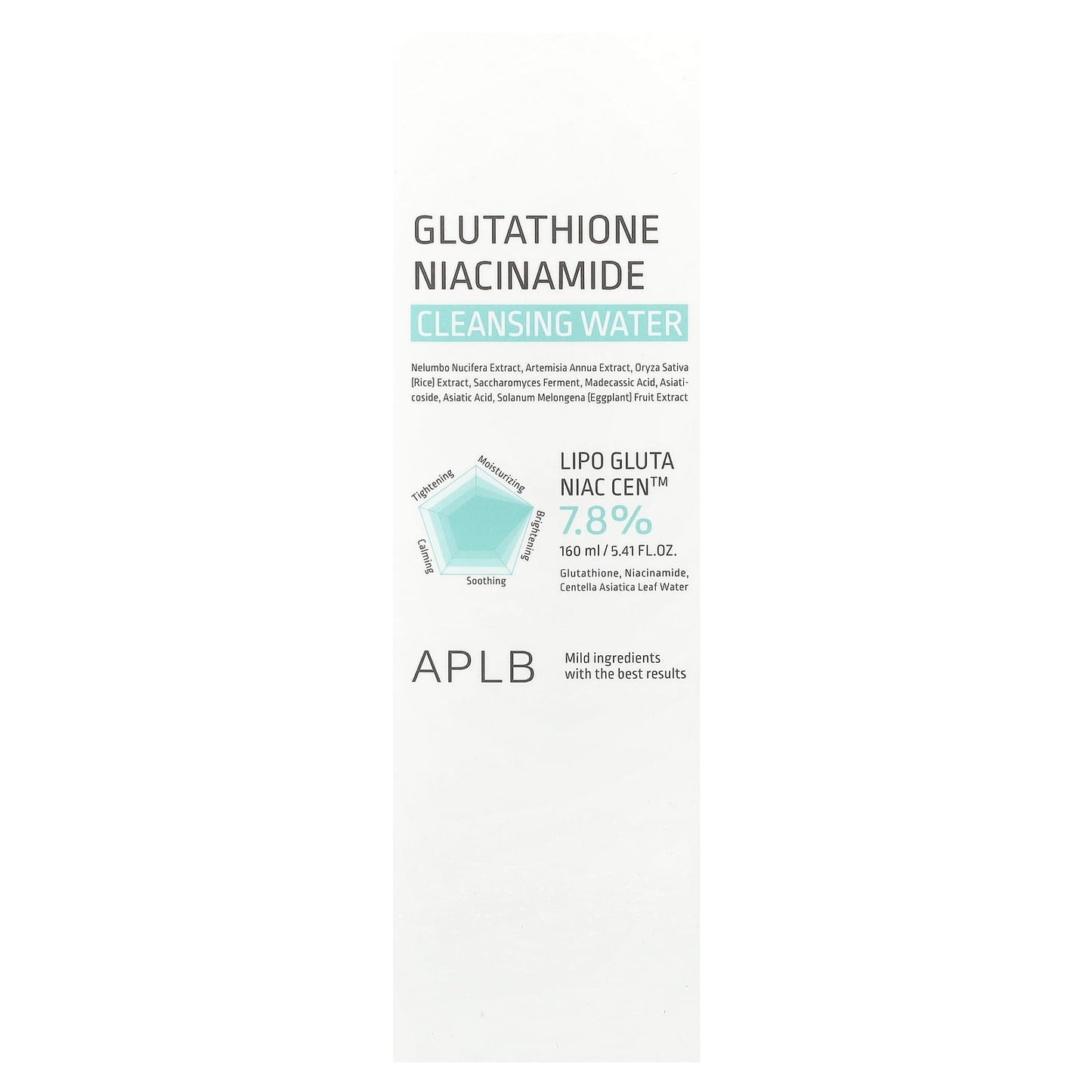 Niacinamide & Glutathione Cleansing Water by APLB - 5.41 fl oz - Image 2