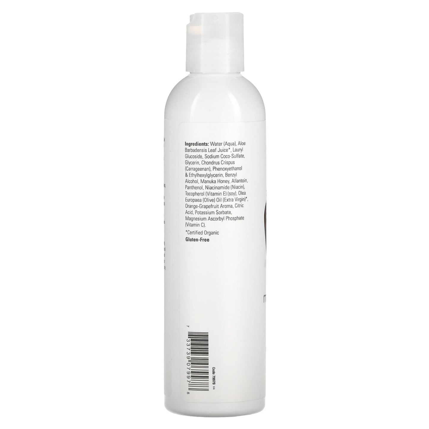 NOW Foods, Solutions, Gel Cleanser, Vitamin C & Manuka Honey, 8 fl oz (237 ml) - Image 2