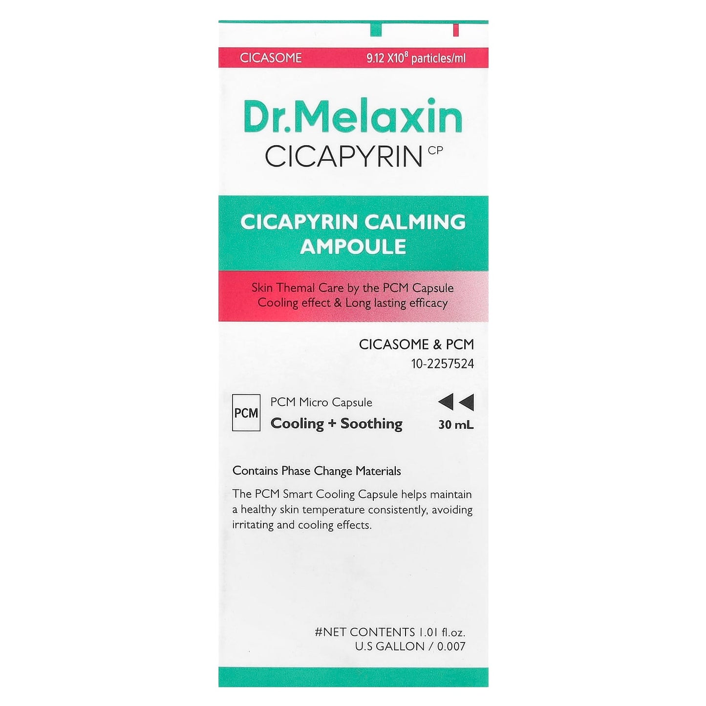 Cicapyrin Calming Ampoule by Dr.Melaxin for Soothing Skin Care - Image 2