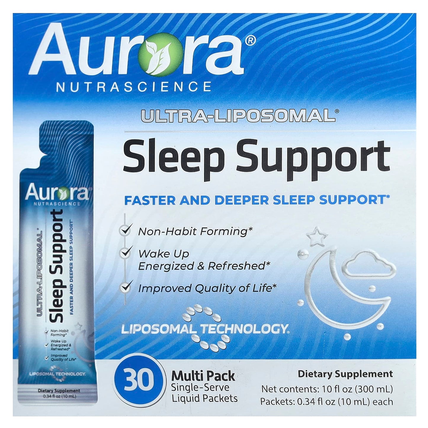 Say Goodbye to Sleepless Nights with Aurora Nutrascience Ultra-Liposomal Sleep Support - Image 1