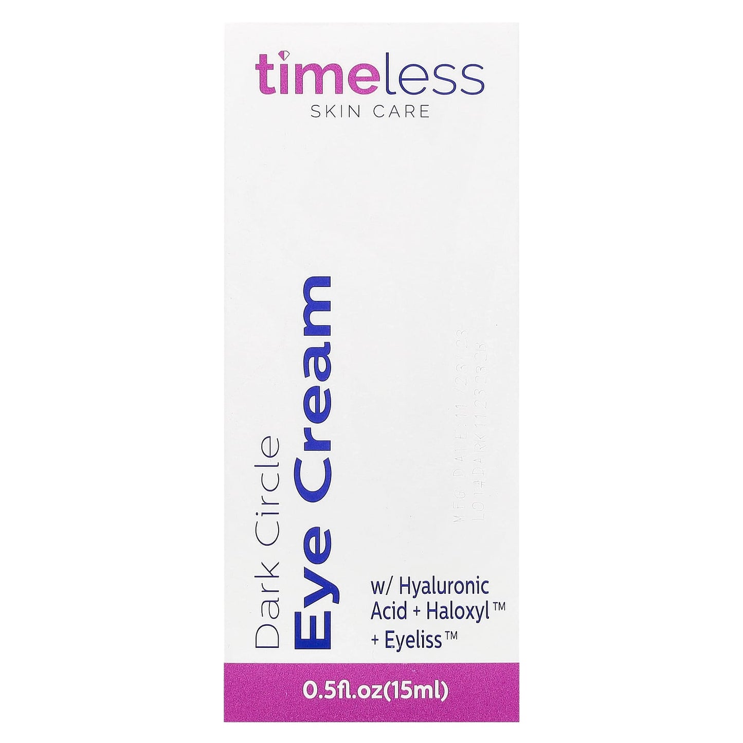 Timeless Skin Care, Dark Circle Eye Cream, 0.5 fl oz (15 ml) - Image 2