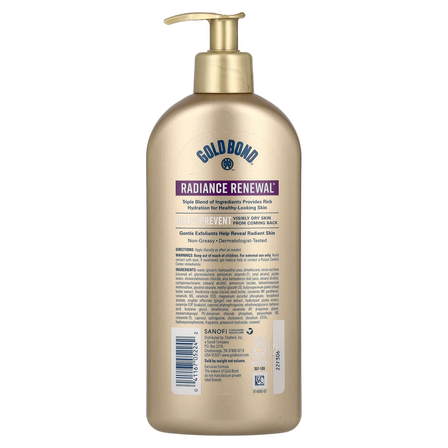 Gold Bond Radiance Renewal Hydrating Lotion, 14 oz - Normal to Dry Skin - Image 2