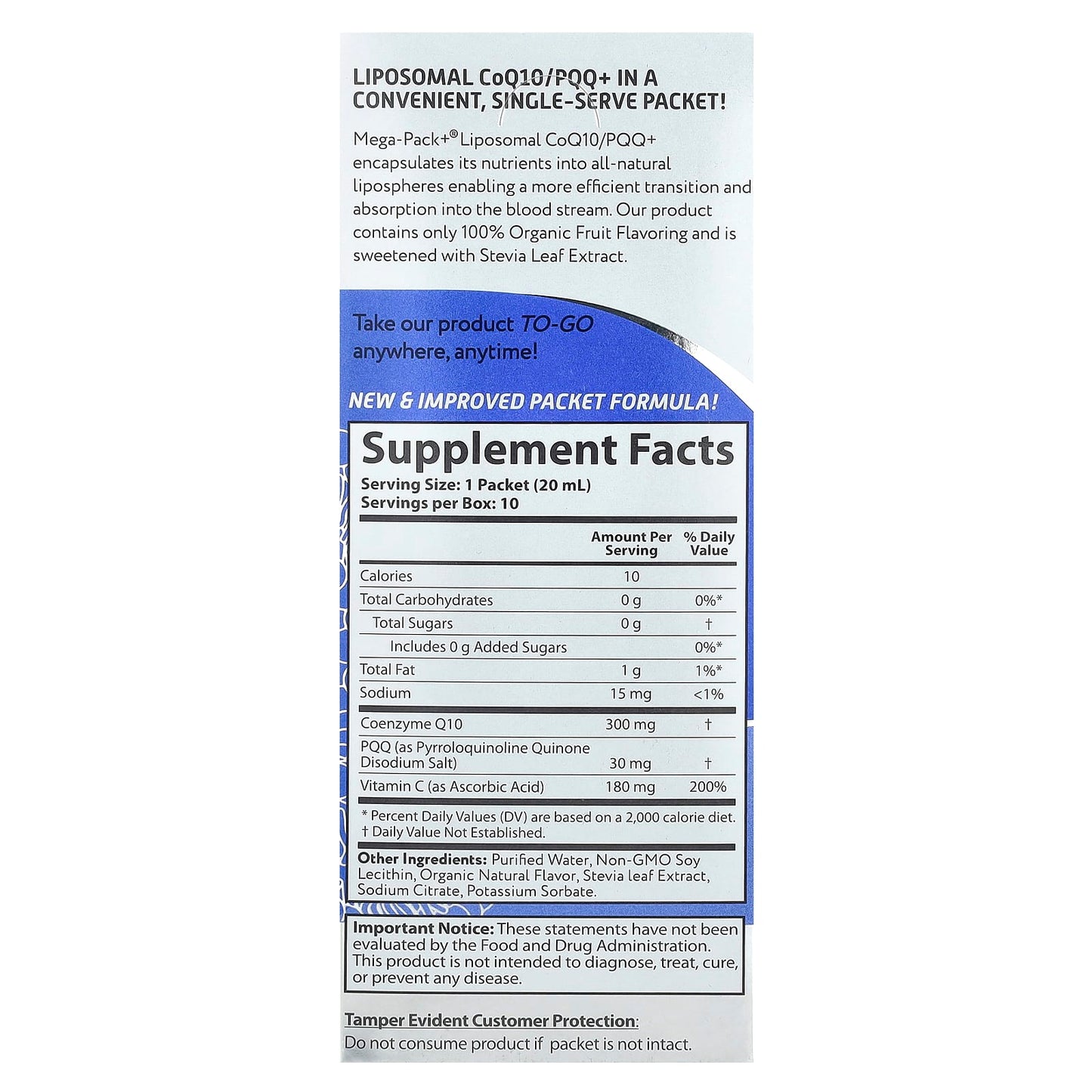 Boost Energy & Antioxidant Defense with Liposomal CoQ10/PQQ+ by Aurora Nutrascience - Image 2